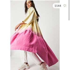 Free People Molly Hi-Lo Midi Dress